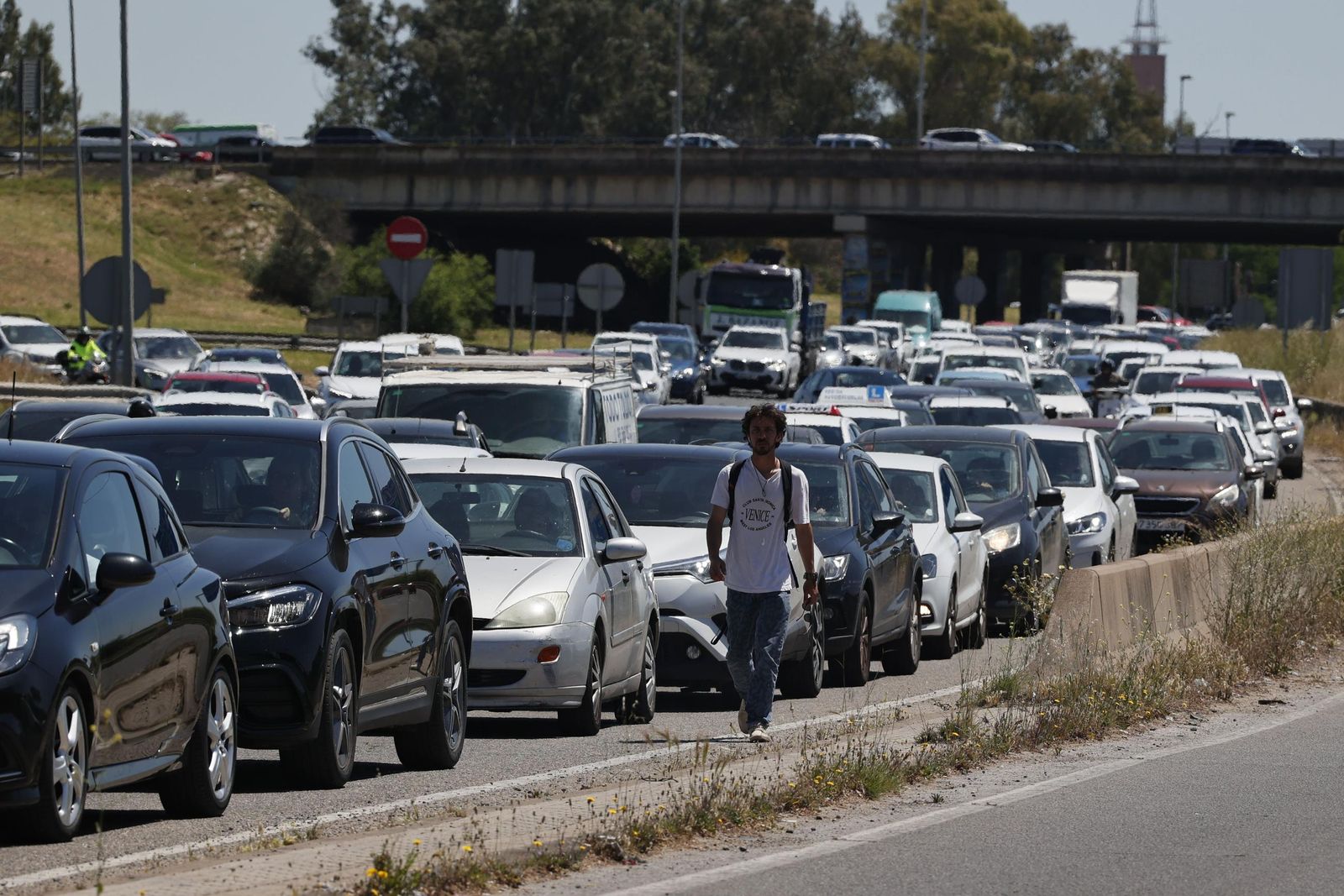 Imágenes del apagón en Sevilla