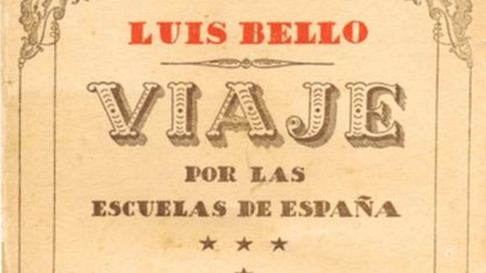 Portada del libro 'Viaje por las escuelas de España' dedicado a Huelva.
