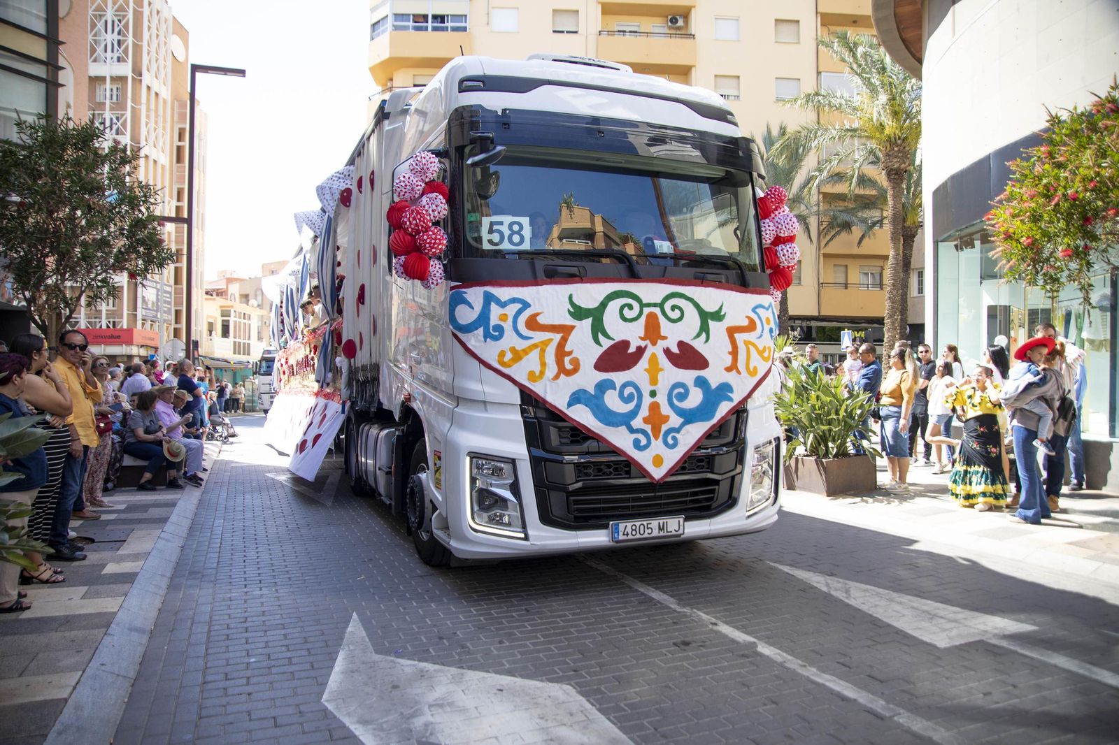 Las imágnes de la misa y procesión en honor a San Marcos en El Ejido