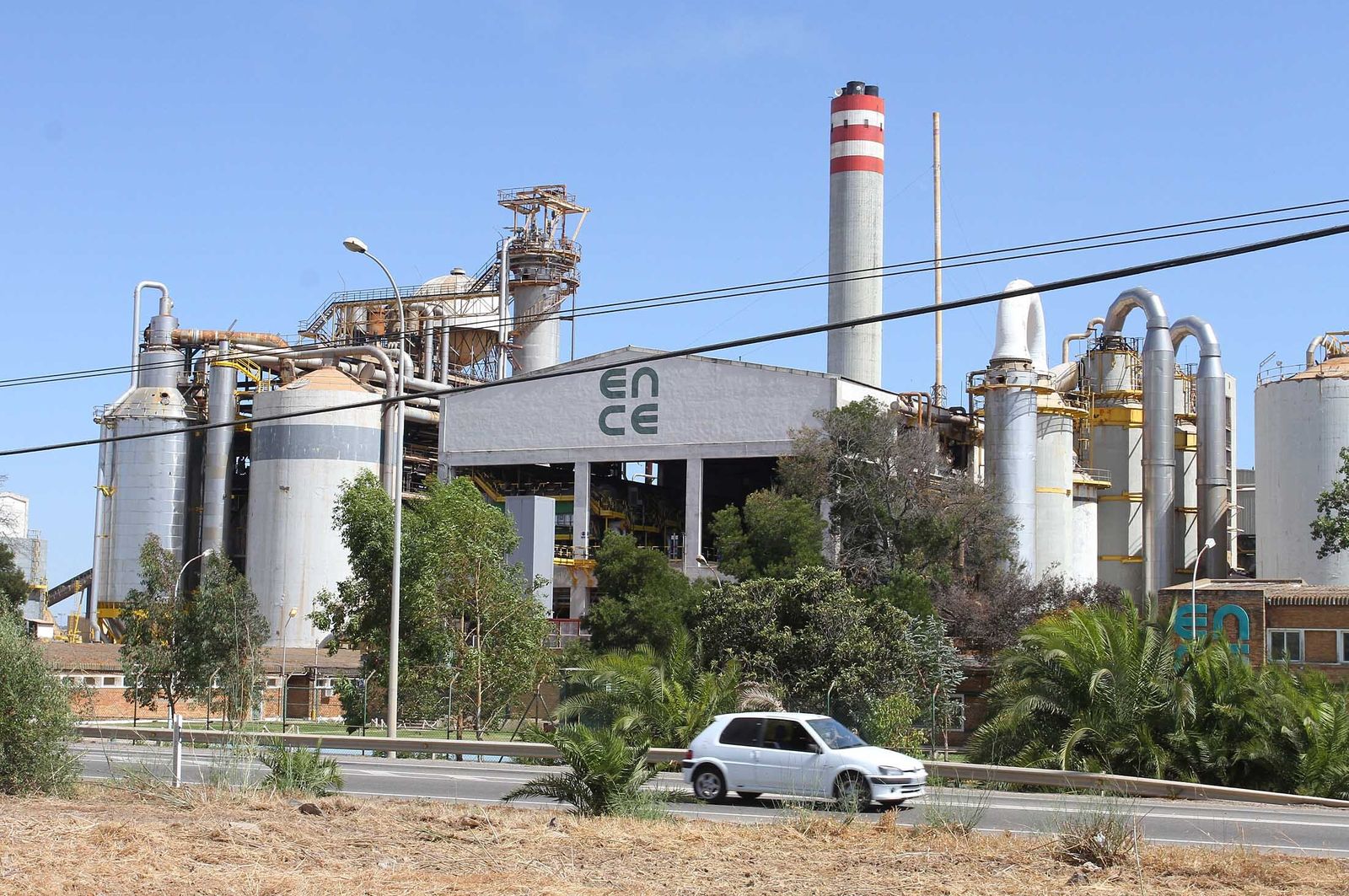 Instalaciones de Ence en Huelva.