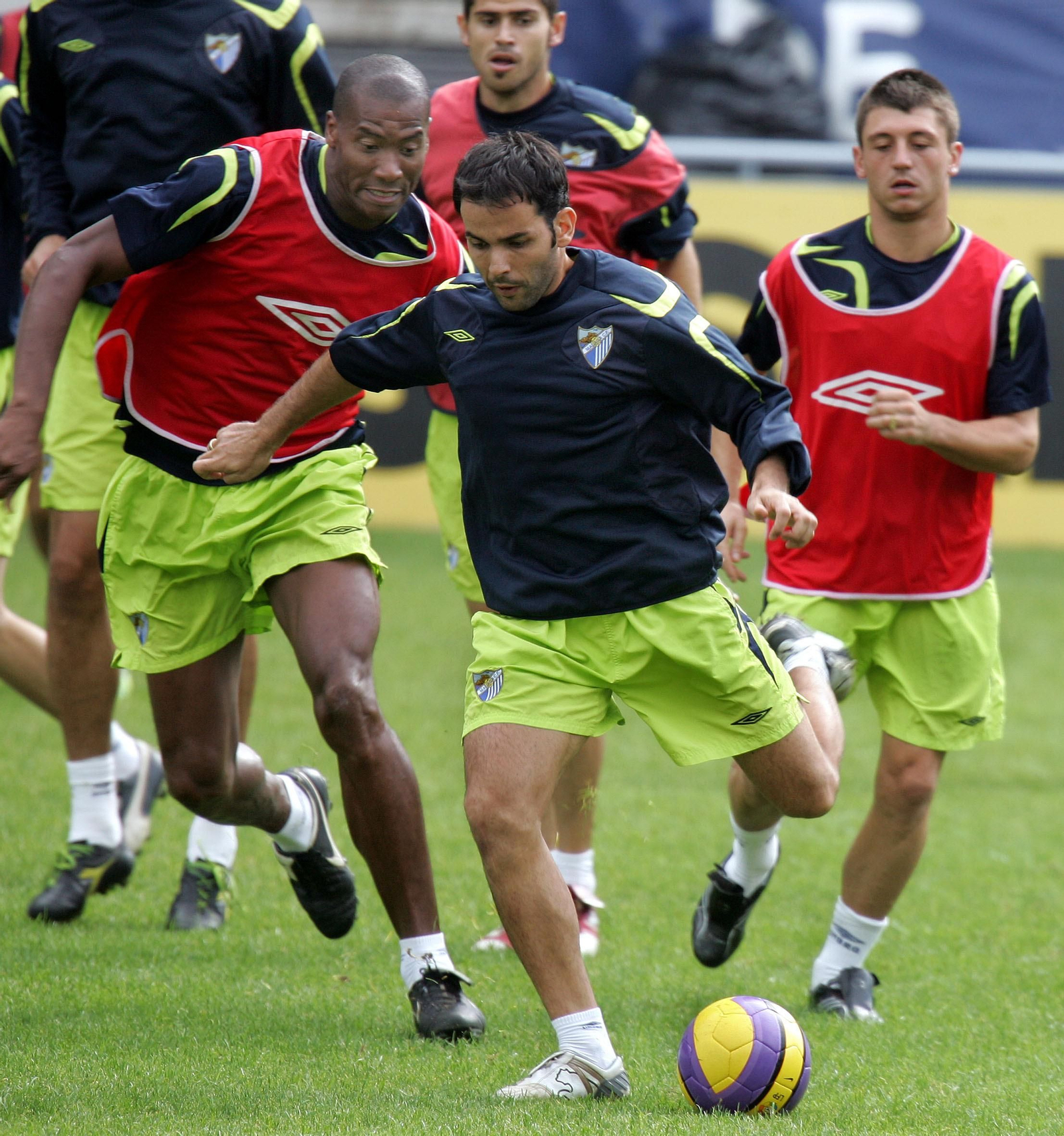 Las fotos de Jonatan Valle con el Málaga CF