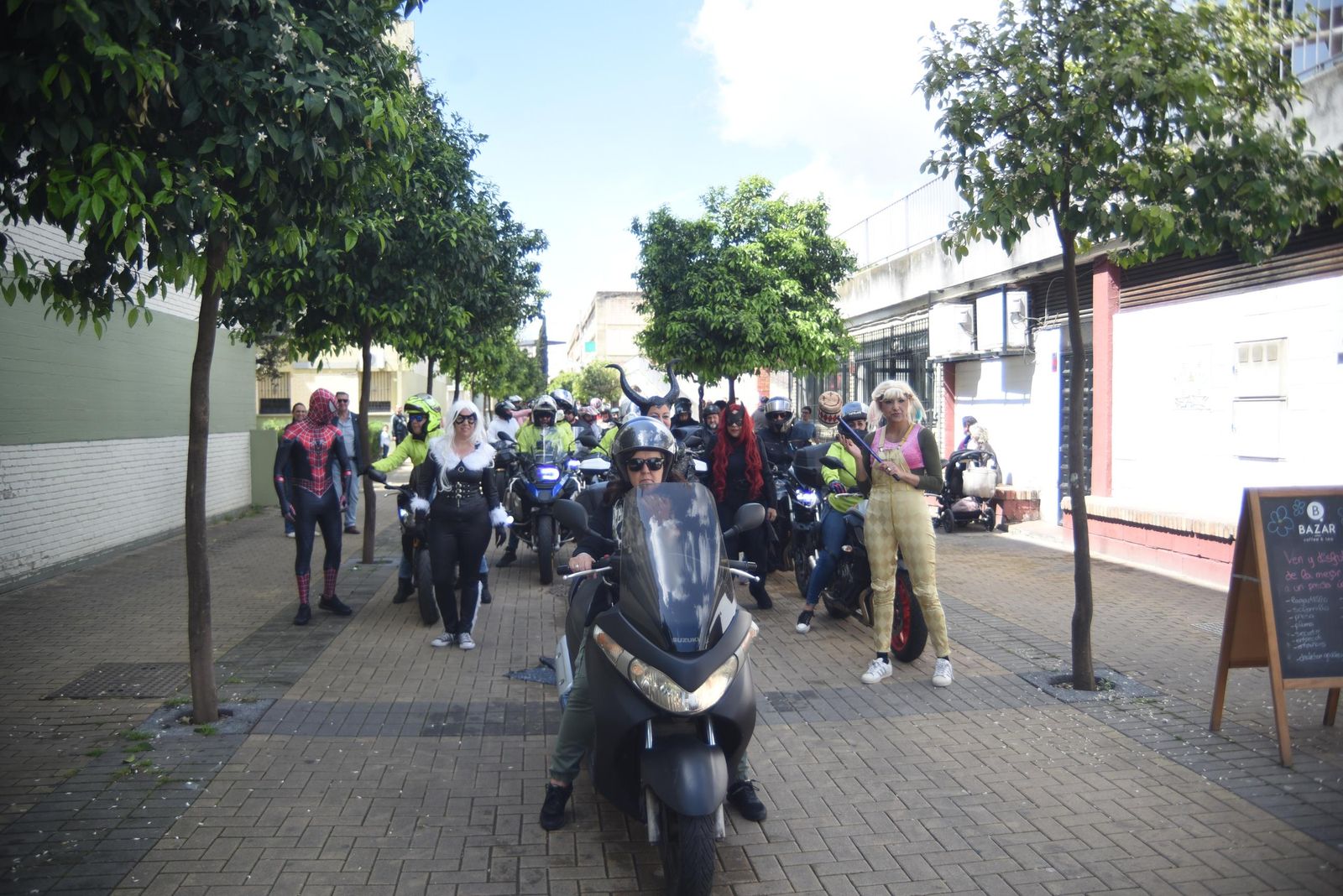 concentración de motos