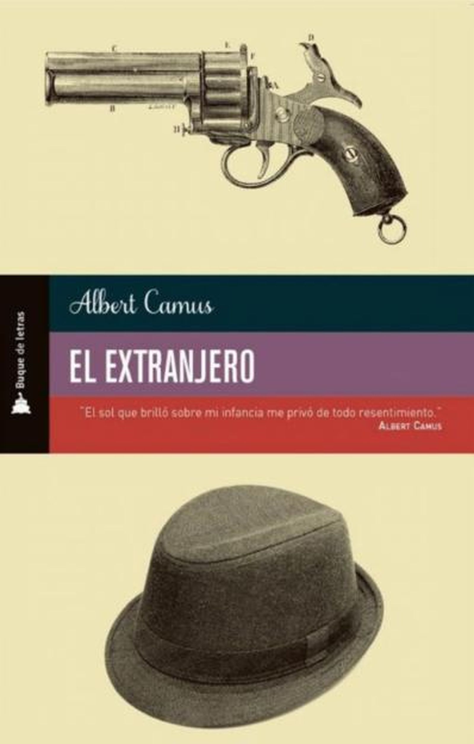 Portada del libro 'El extranjero' de Albert Camus