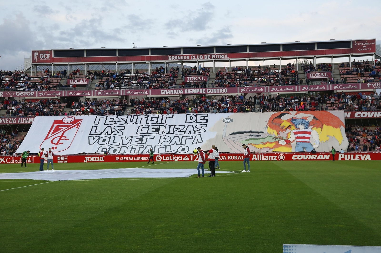 Las imágenes del Granada-Rayo