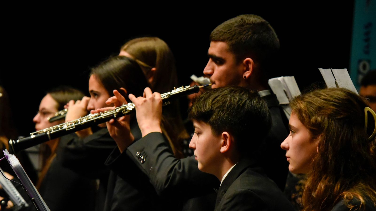 Las fotos del concierto de La Joven Orquesta Sinfónica de La Línea