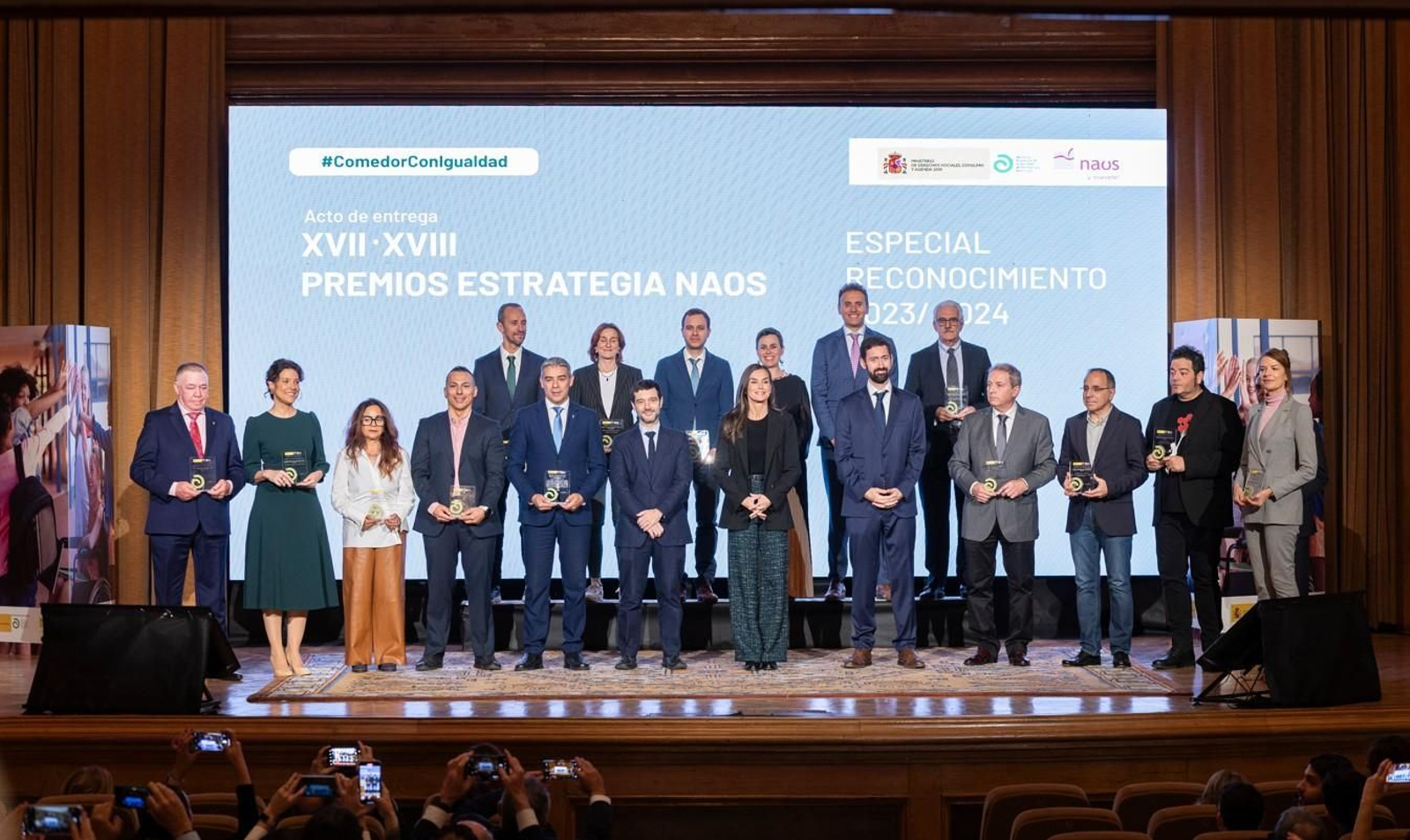 Entrega de premios.