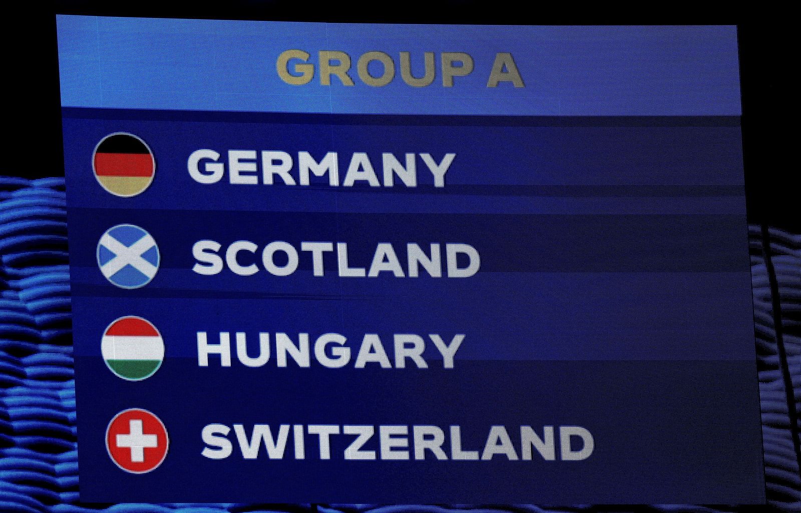 Las fotos del sorteo de la Eurocopa 2024