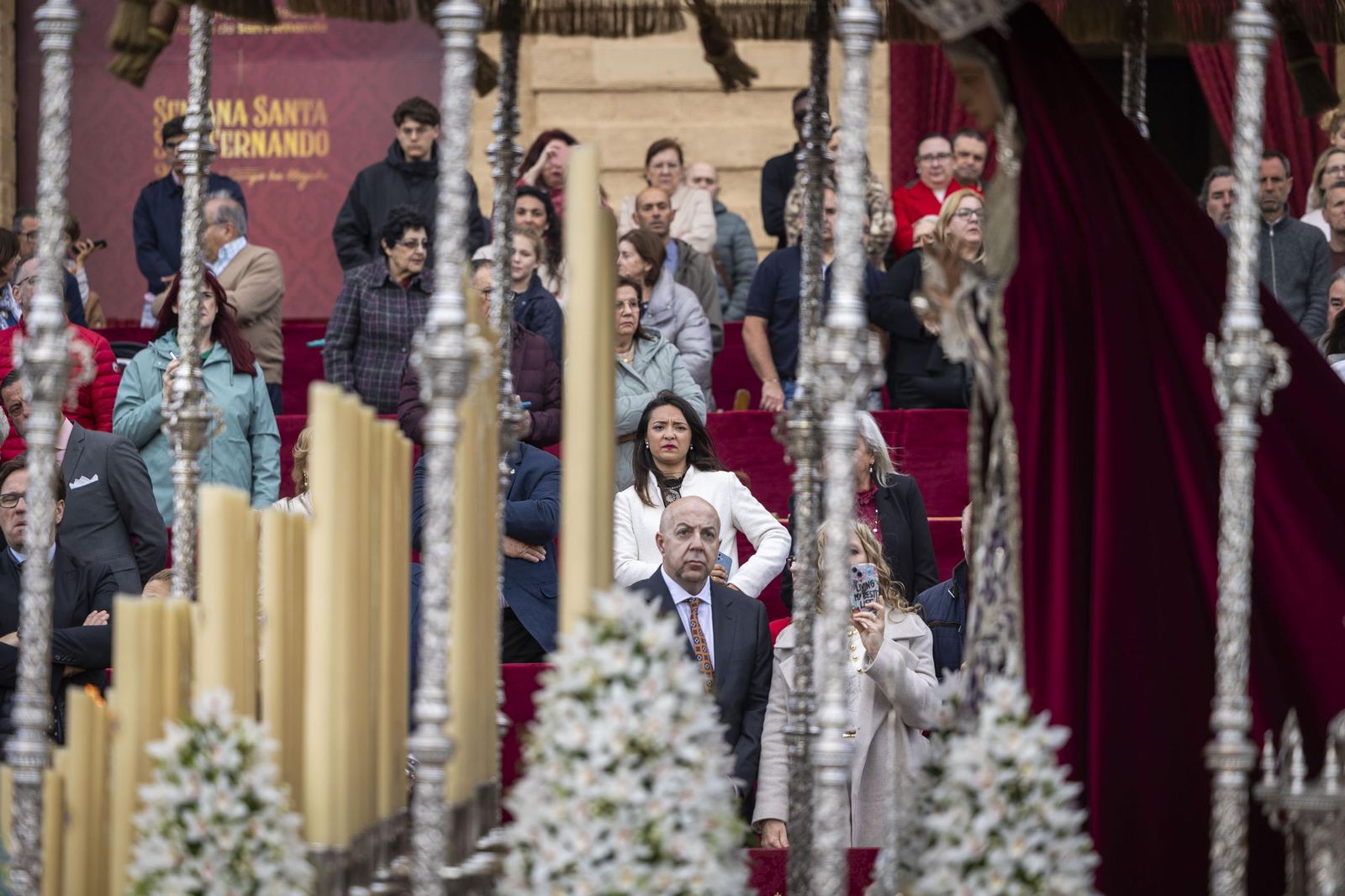 Las imágenes de la hermandad de Medinaceli en la Semana Santa de San Fernando 2025