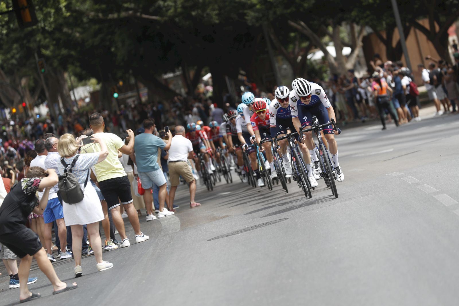 Las fotos de la etapa de la Vuelta que acabó en Sierra Bermeja