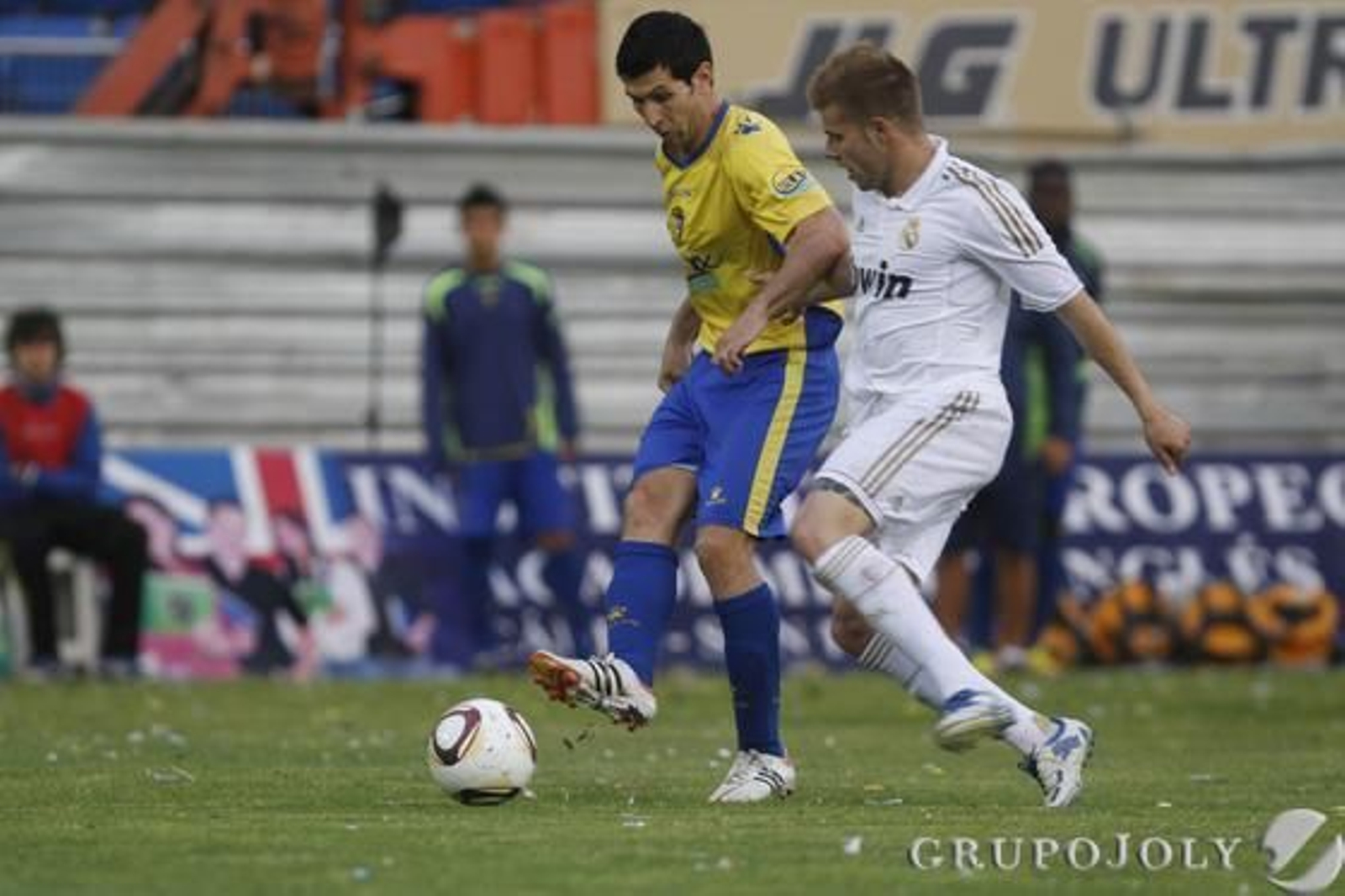 Juanjo salió en la segunda parte por Akinsola y tuvo la ocasión más clara del Cádiz.

Foto: Lourdes de Vicente - Joaquin Pino