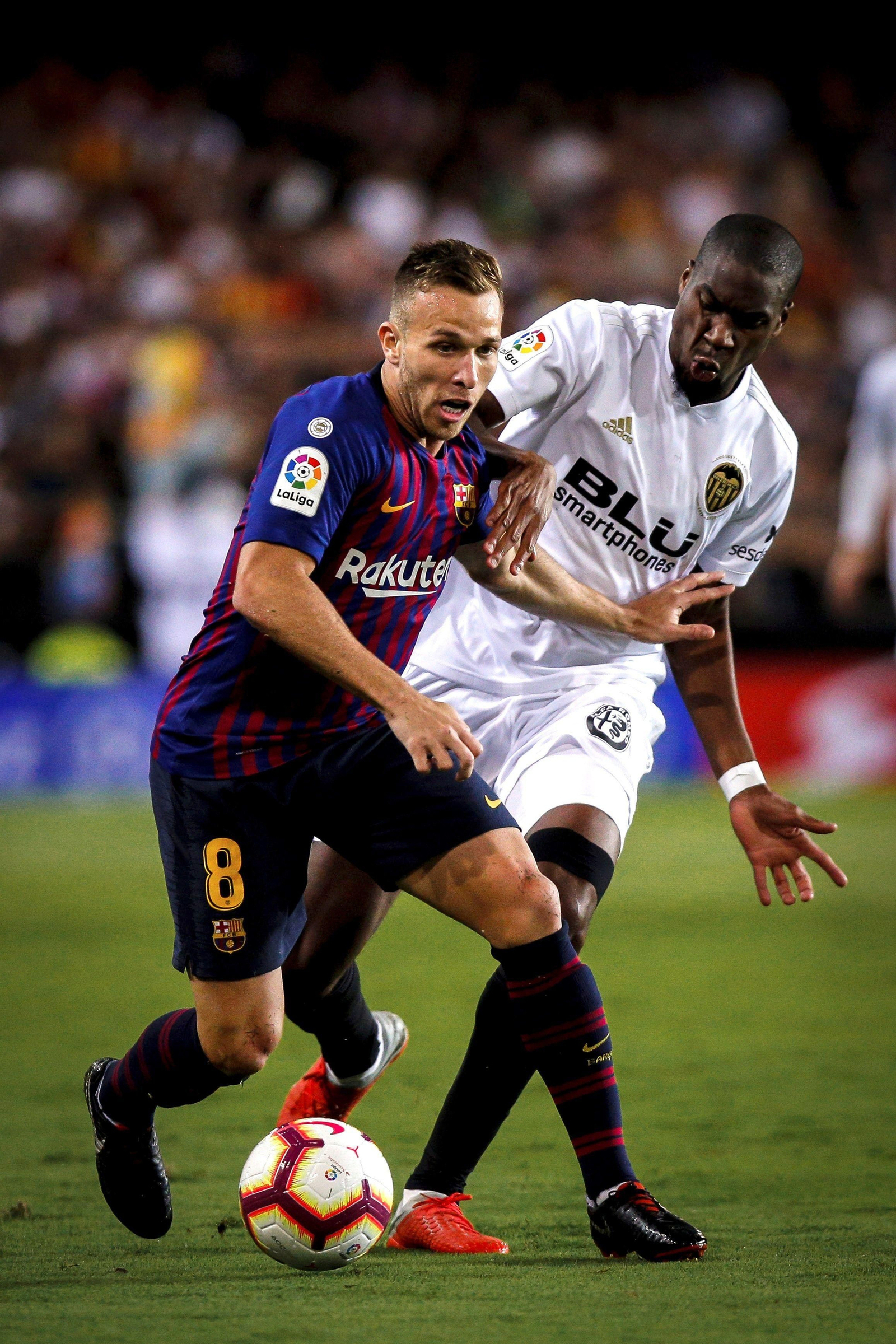 Las imágenes del Valencia-Barcelona