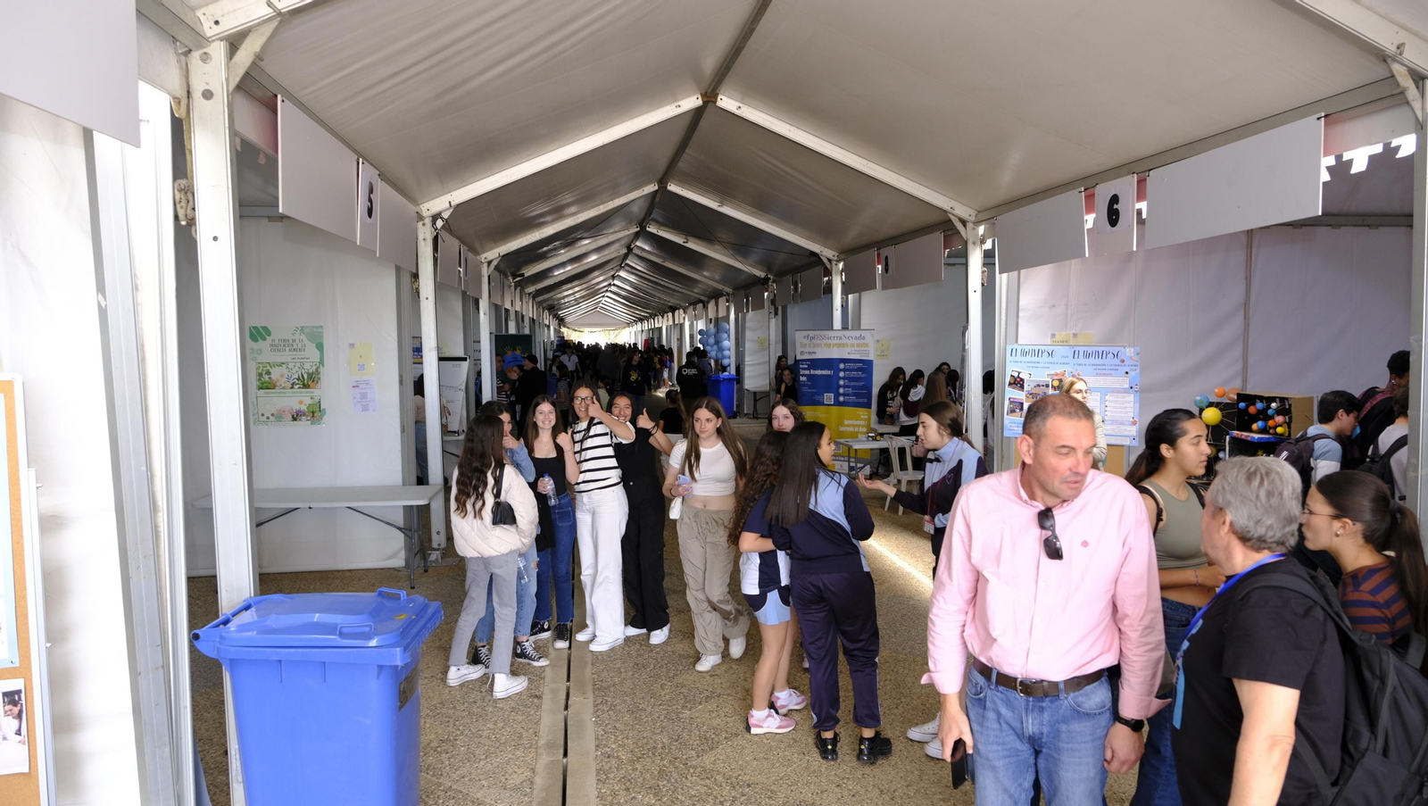 Imágenes de la Feria de la Innovación y la Ciencia en la Universidad de Almería-UAL