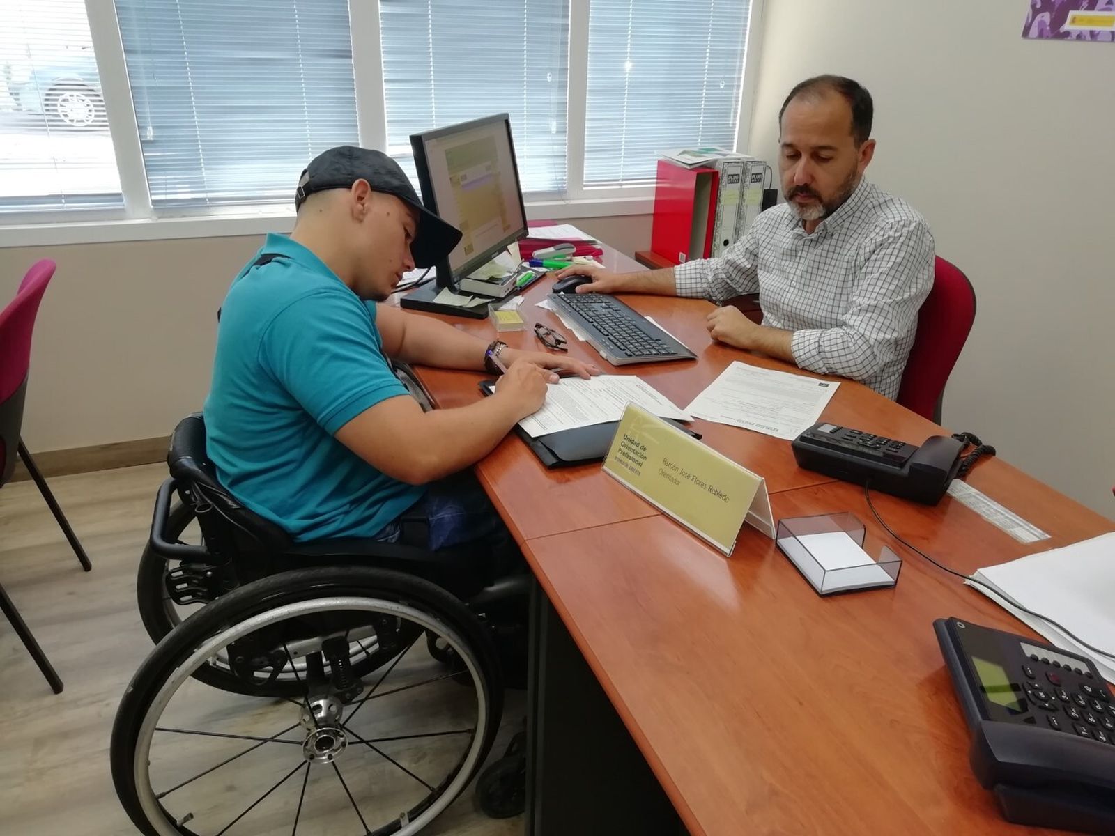 Caixabank colabora con Verdiblanca en la inserción laboral de las personas con discapacidad