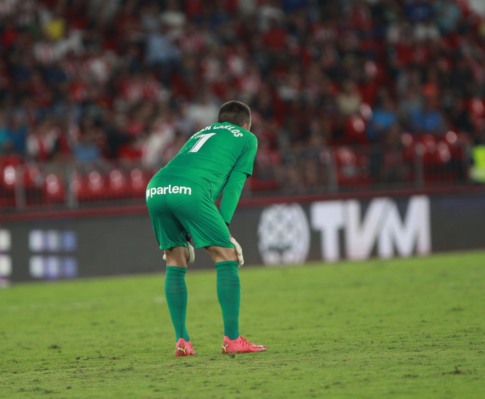 Imágenes del partido de fútbol U.D. Almería-Girona F.C.