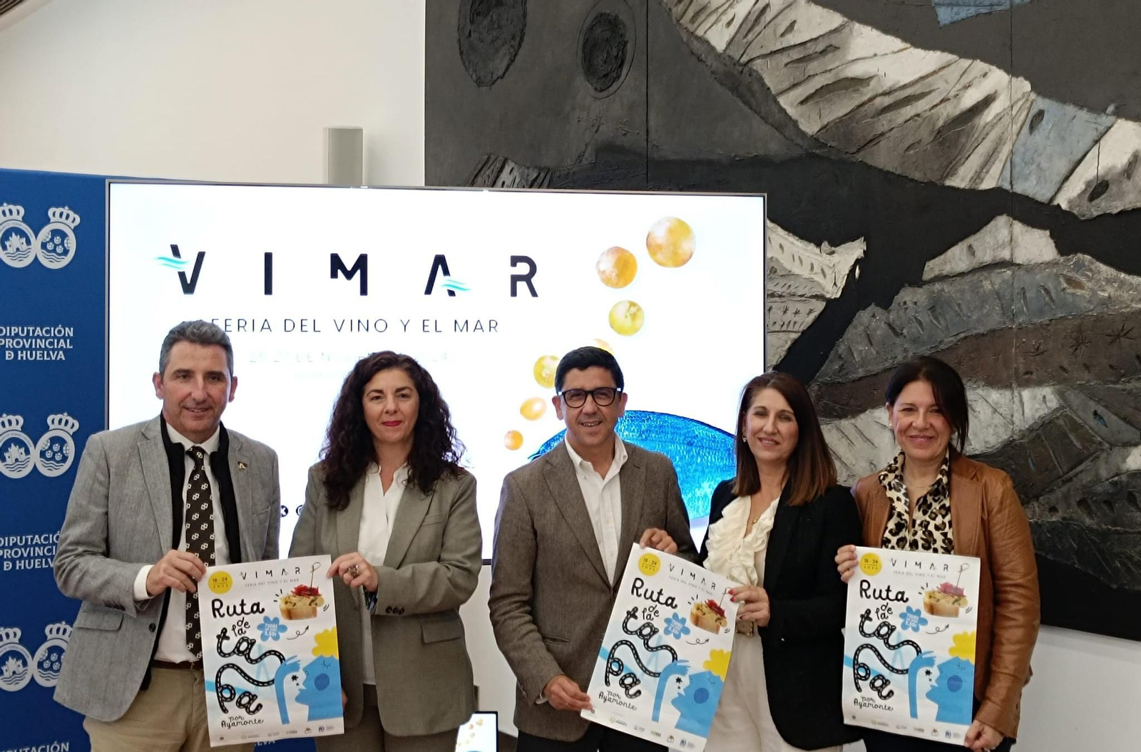 Presentación de la Feria del Vino y del Mar que acogerá Ayamonte. Presentación de la Feria del Vino y del Mar que acogerá Ayamonte.