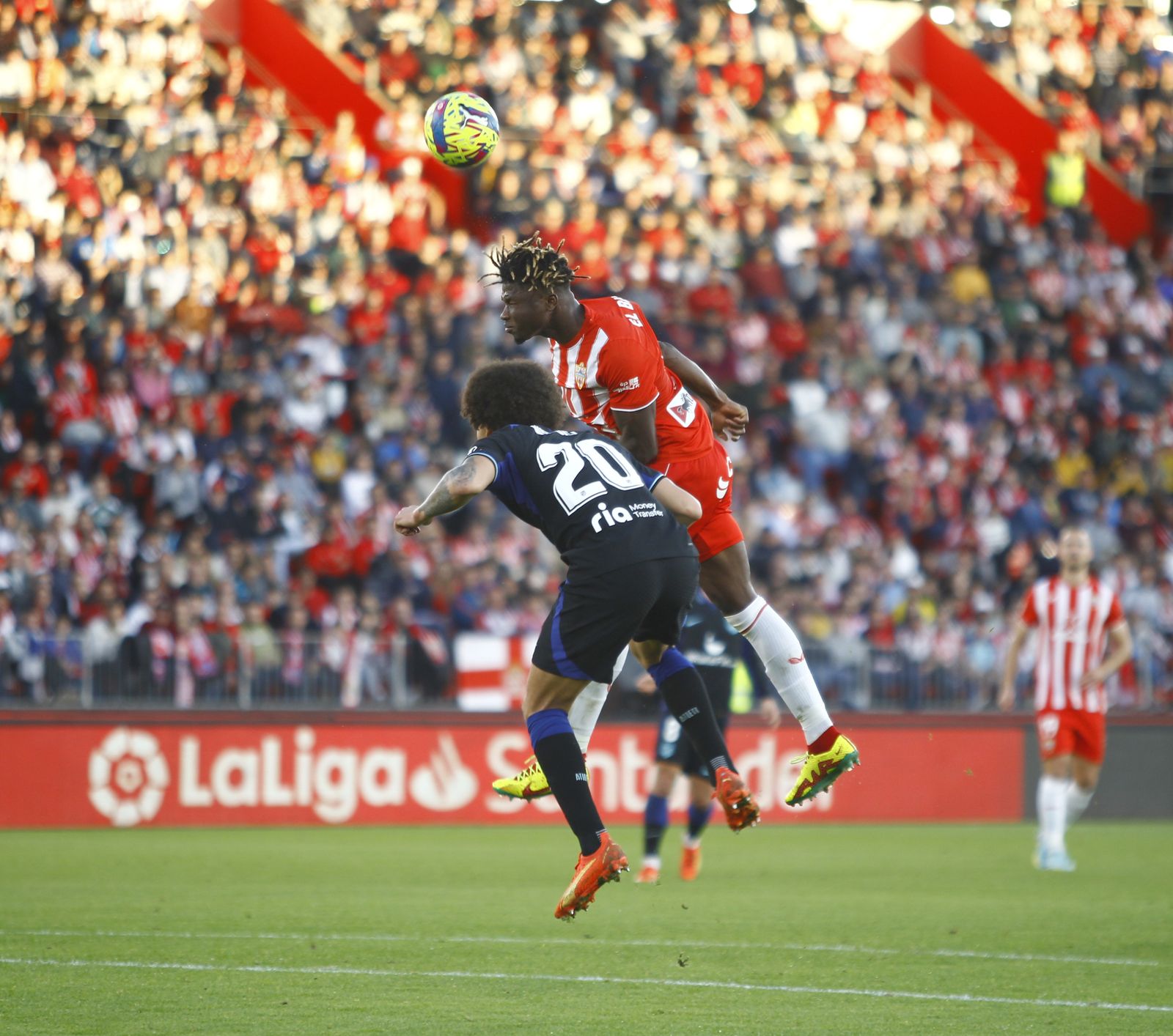 Imágenes del partido U.D. Almería-Atlético de Madrid