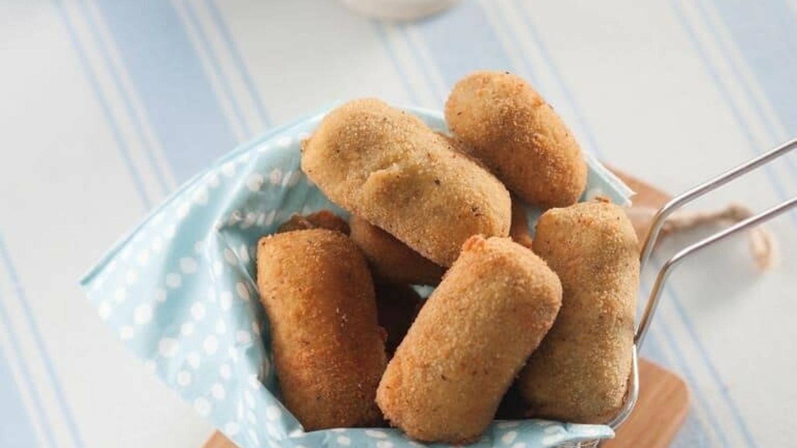 Croquetas de mejillones.