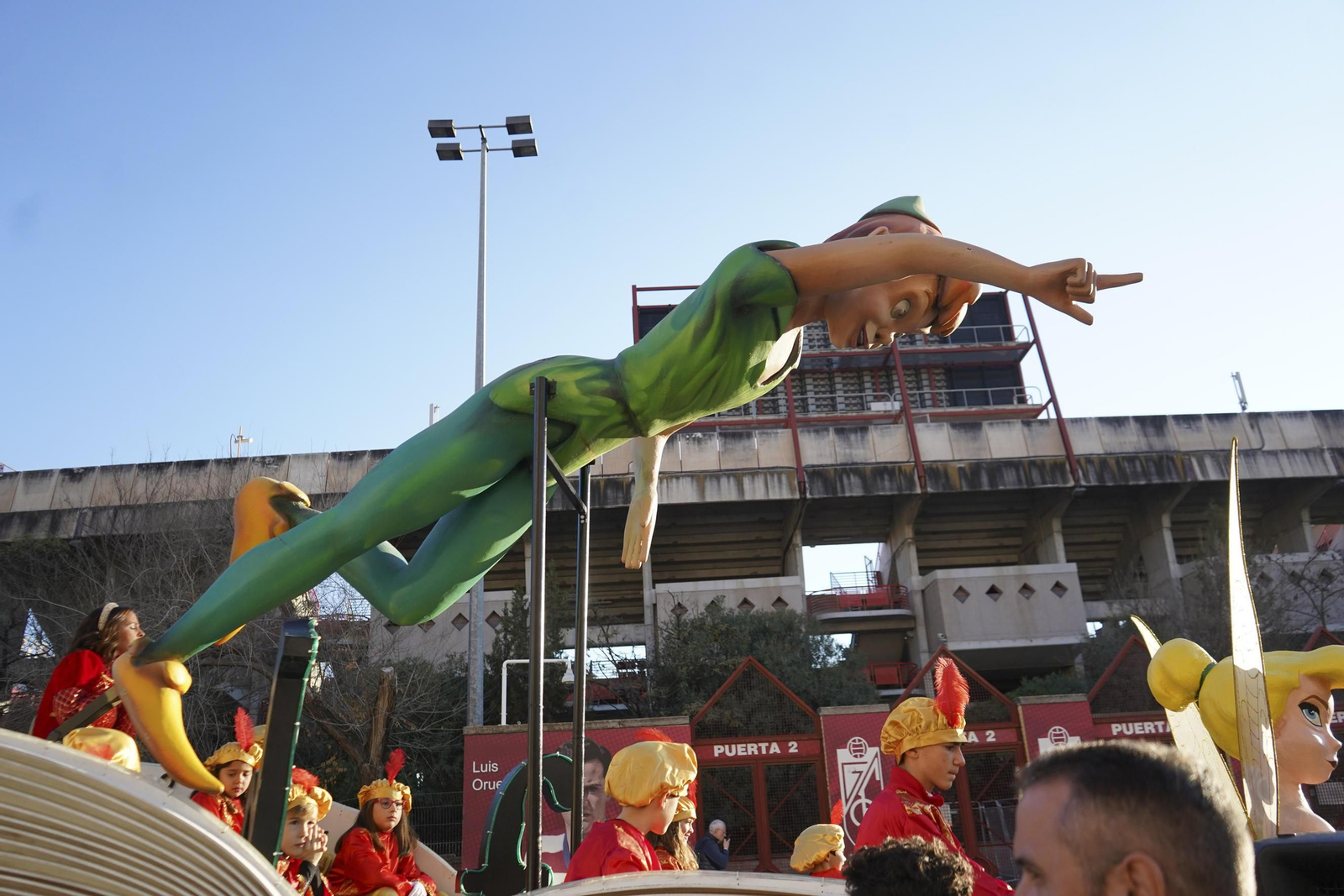 La cabalgata de los Reyes Magos de Granada, en imágenes