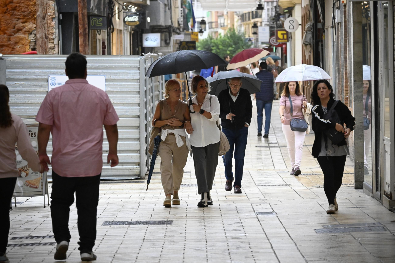 Imágenes del sábado 12 de octubre en Huelva