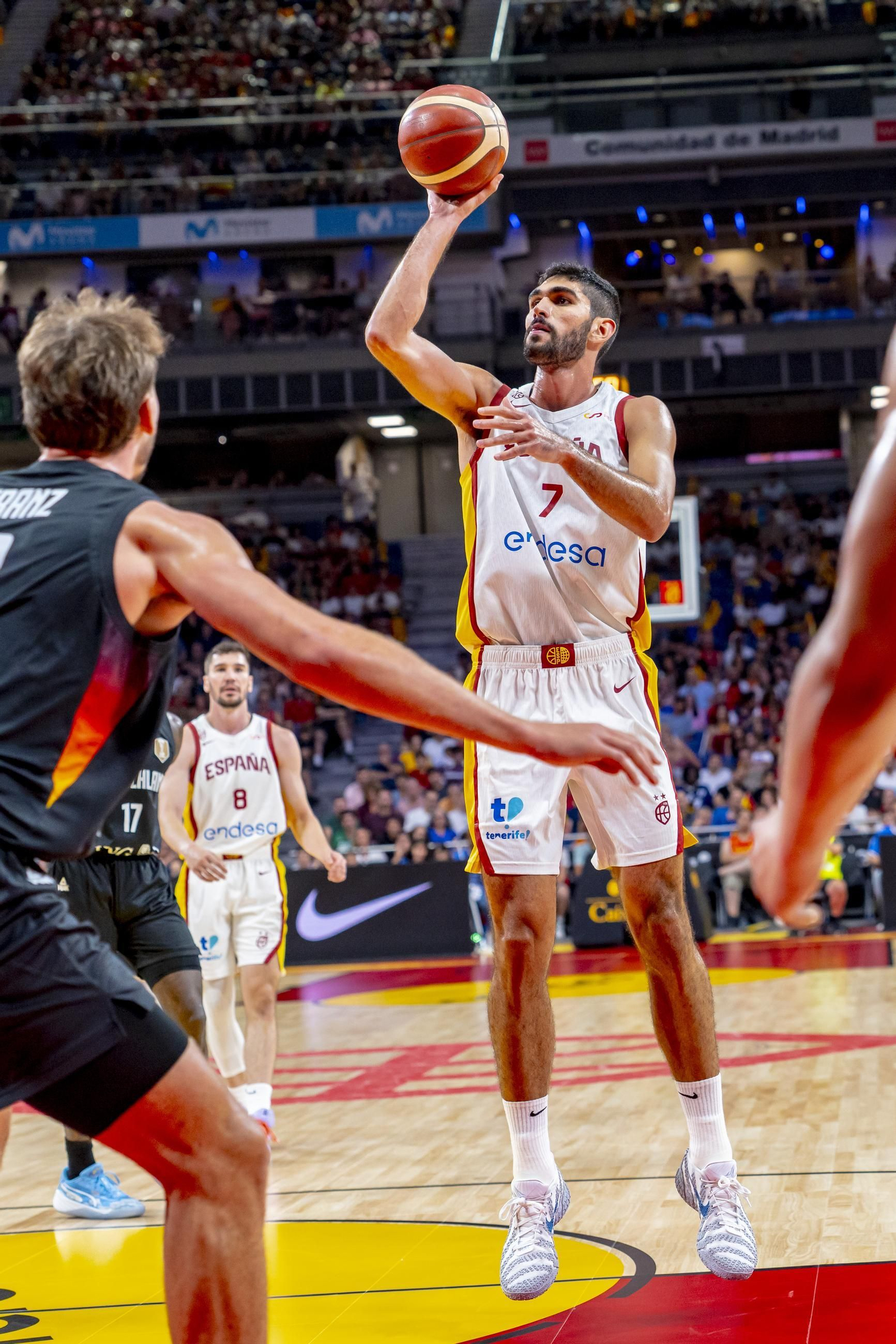 Las mejores fotos del España-Alemania de baloncesto