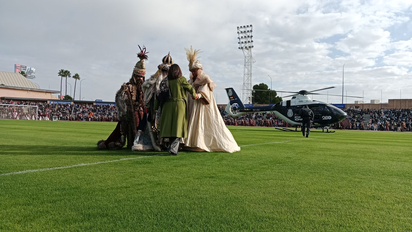 Así han llegado los Reyes Magos a San Fernando: las imágenes