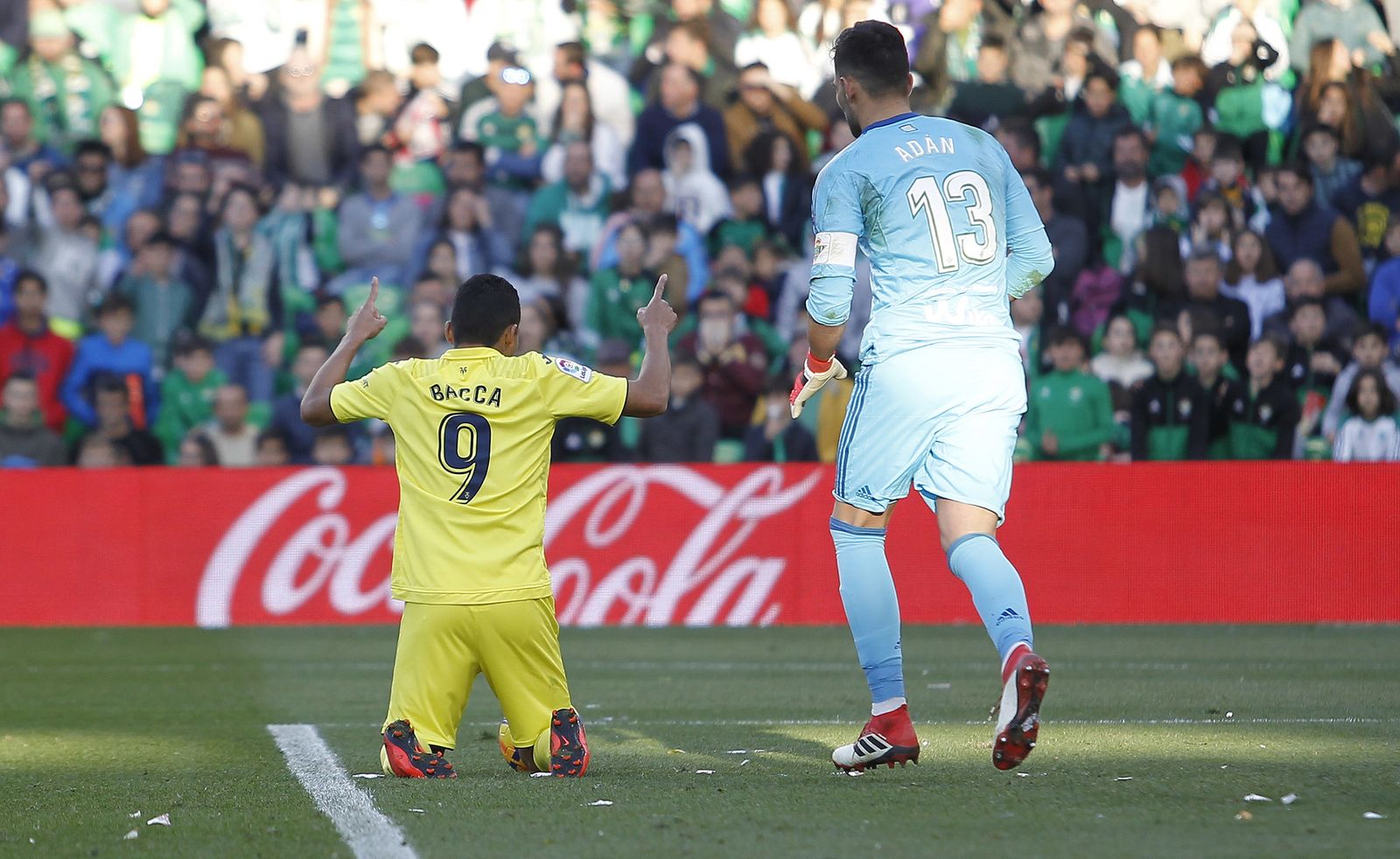 El Real Betis-Villarreal, en imágenes
