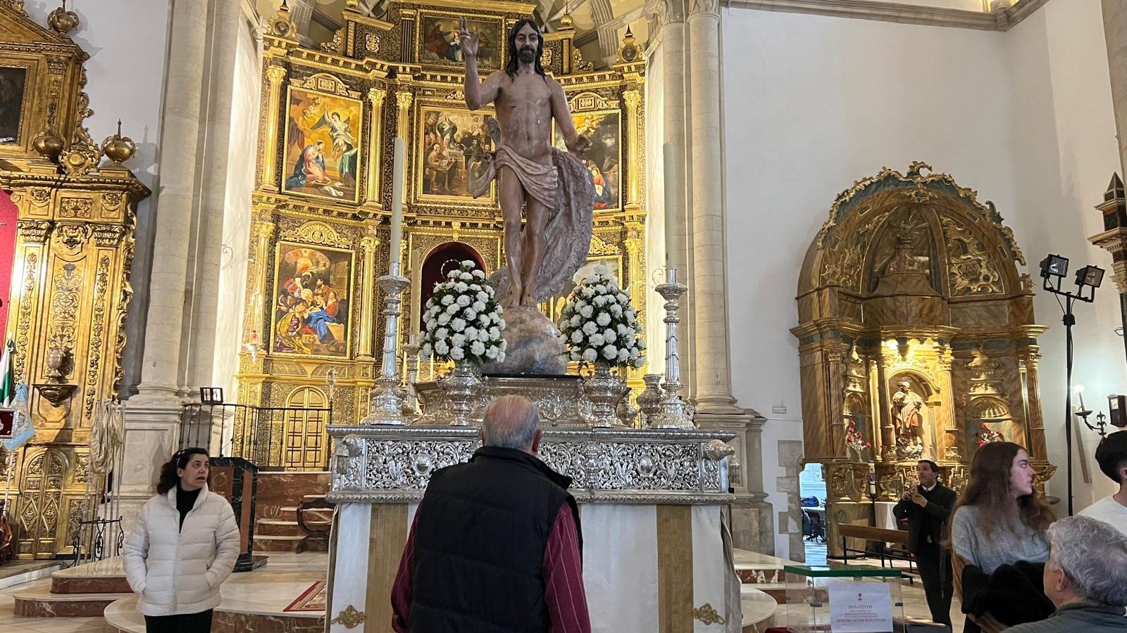 Cristo Resucitado en Aracena.