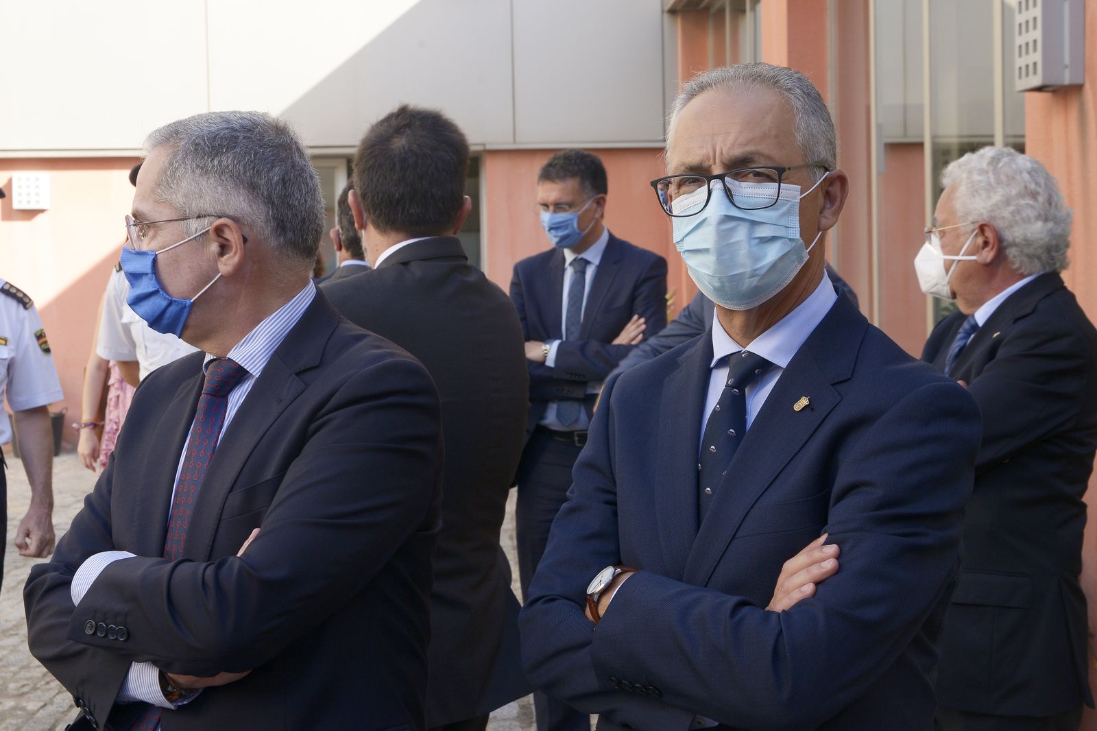 Fotos de la toma de posesion del cargo del nuevo comisario de la Policía Nacional