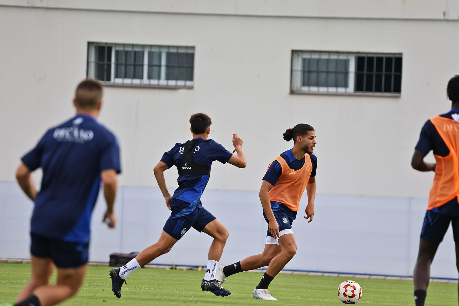 Entrenamiento del Recreativo de Huelva