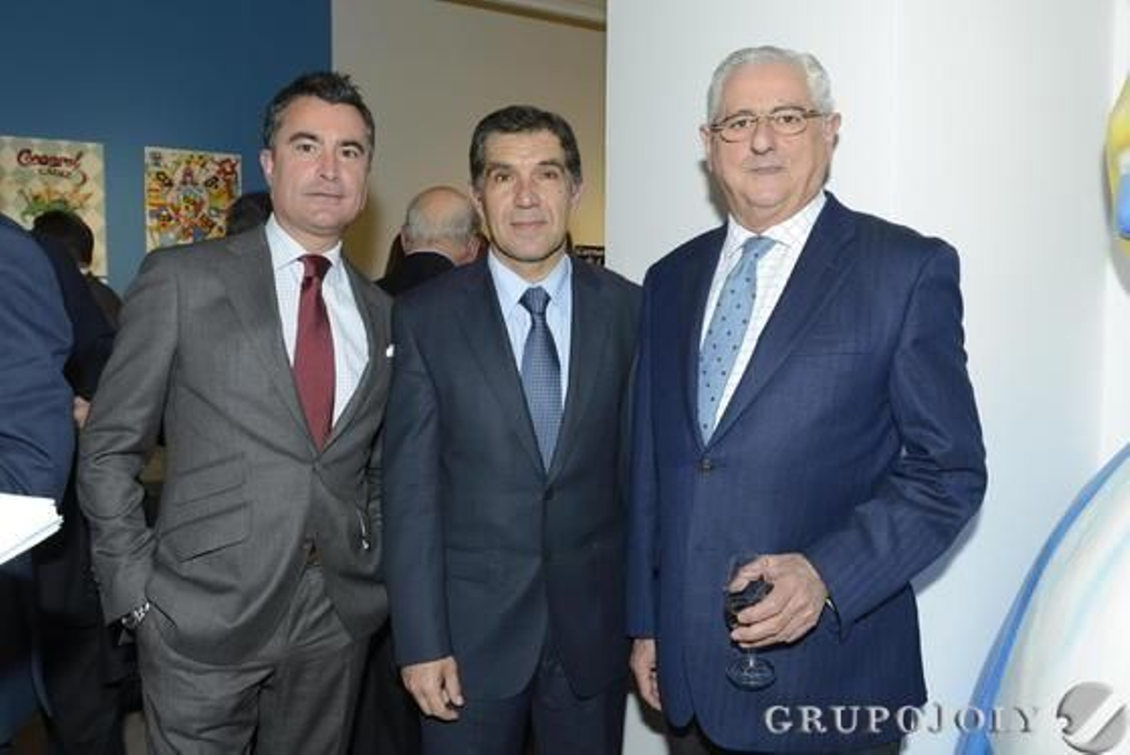 El fiscal Ángel Núñez, el presidente del TSJA, Lorenzo del Río; y el decano del Colegio de Procuradores de Cádiz, José Eduardo Sánchez Romero. / Joaquín Hernández 'Kiki'