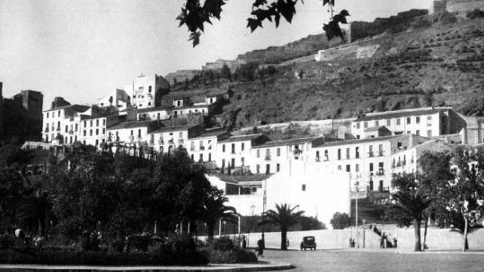 Imagen histórica del barrio de La Coracha.