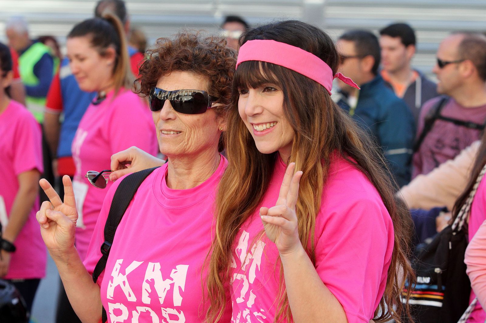"Kms por Ellas", la carrera de La Mujer en imágenes