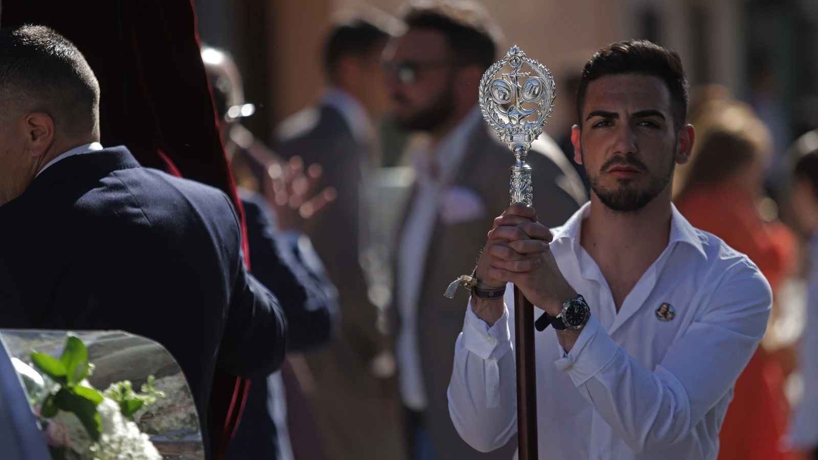 Fotos de la procesión de María Auxiliadora en La Línea