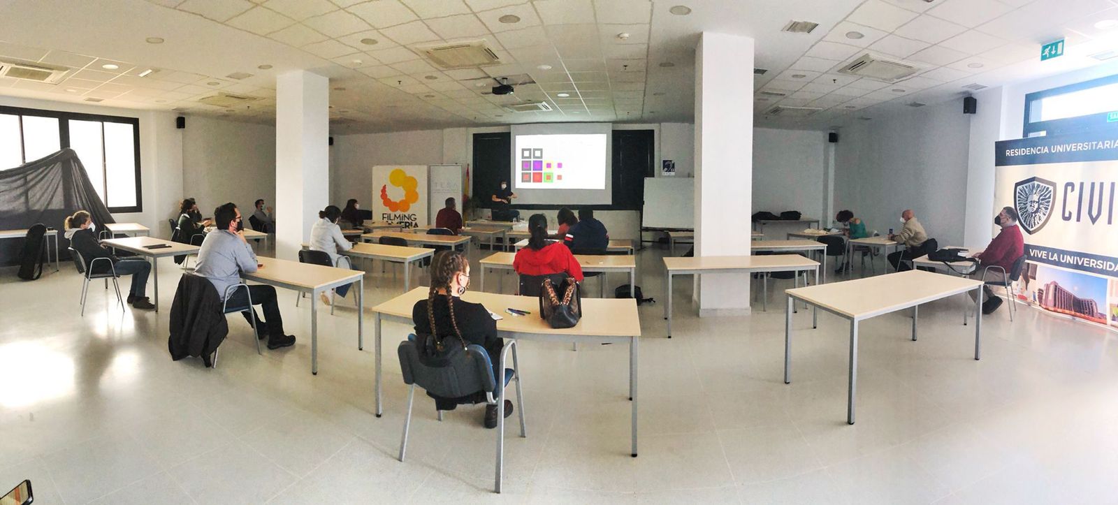 Celebración de la acción formativa impartida por Cristina Díez-Madroñero.