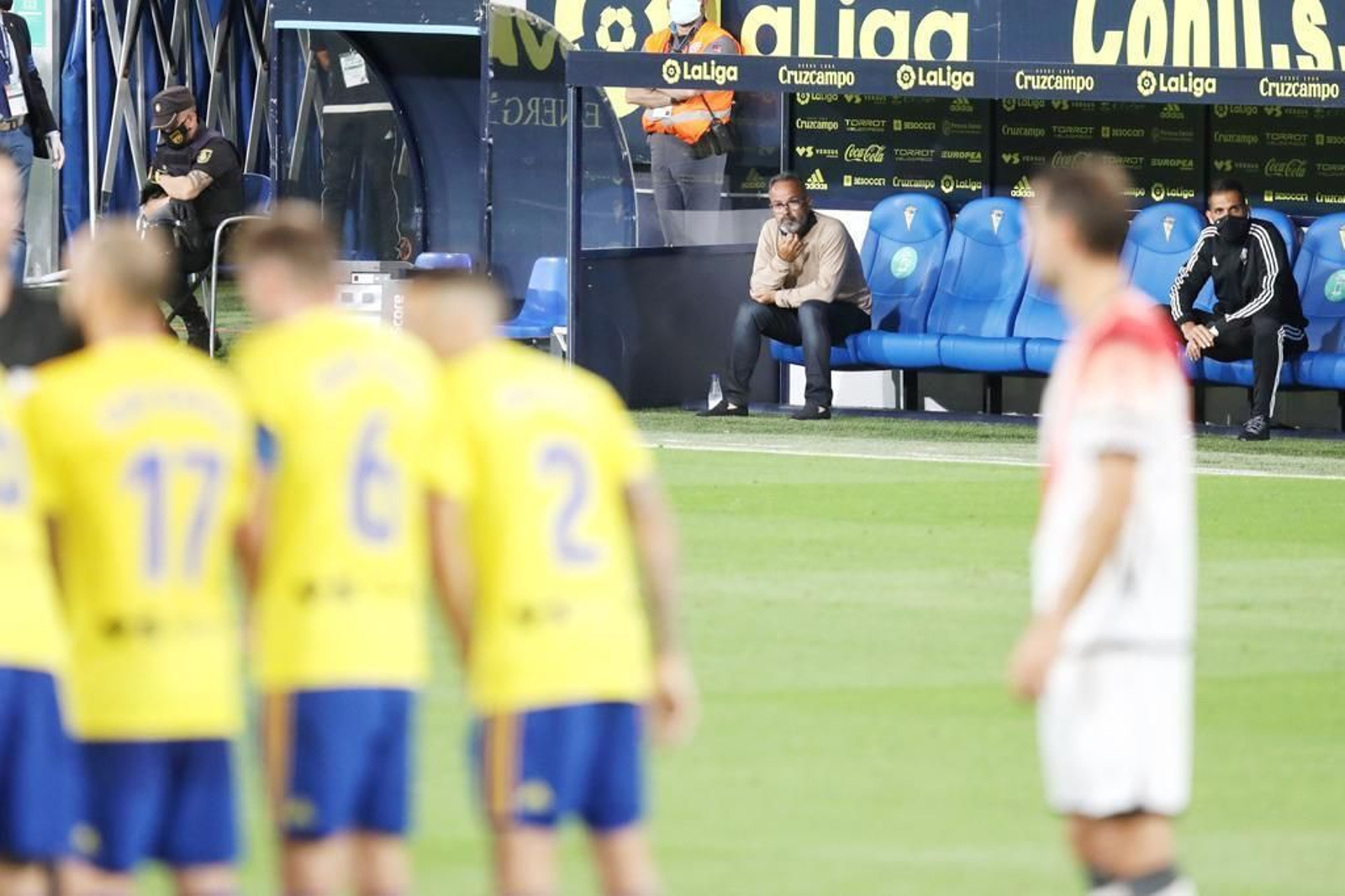 Las imágenes del Cádiz-Rayo Vallecano