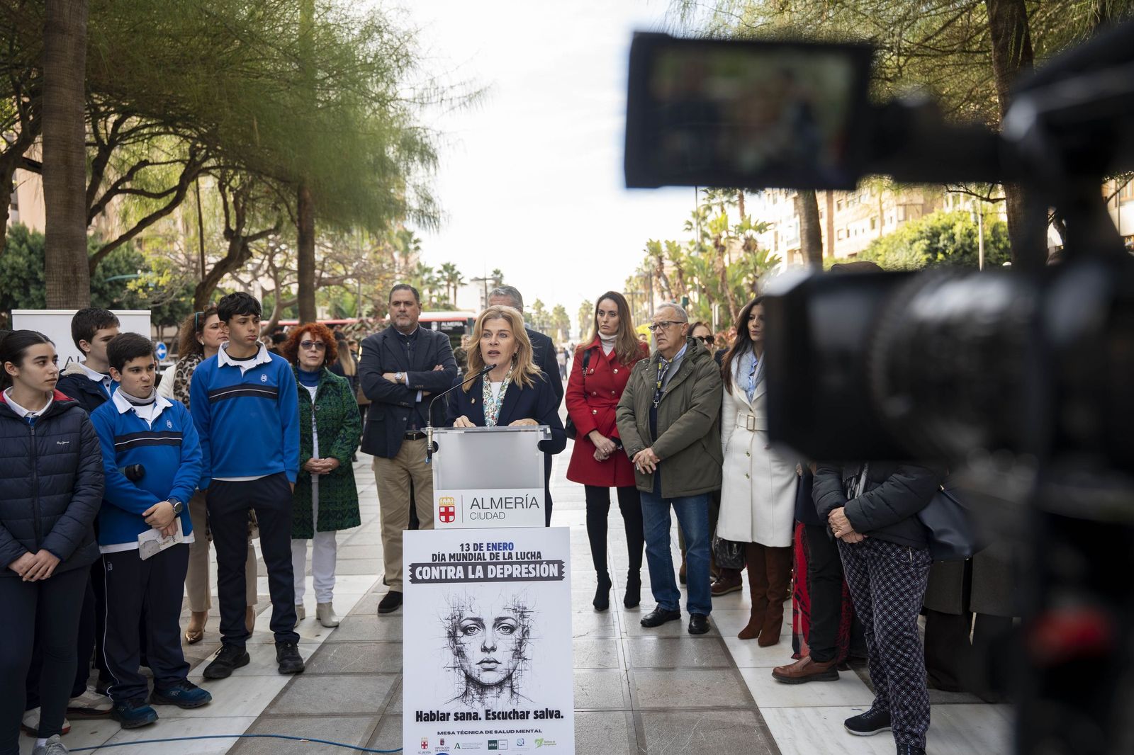Las imágenes del acto por el Día Mundial Contra la Depresión