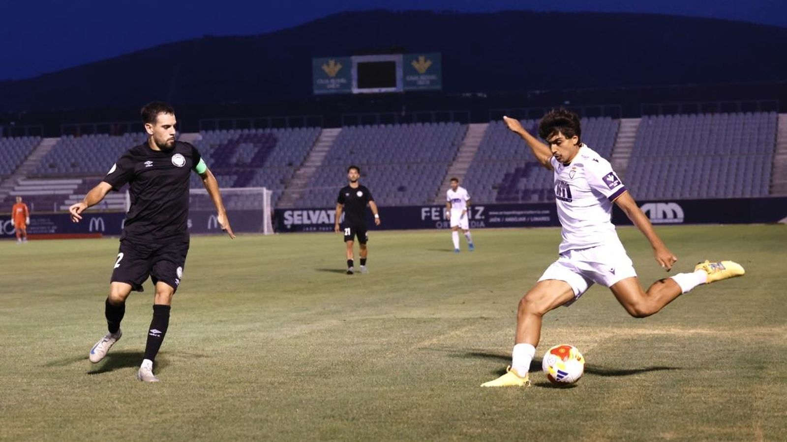 Maroto fue uno de los jugadores que entró en el segundo acto.