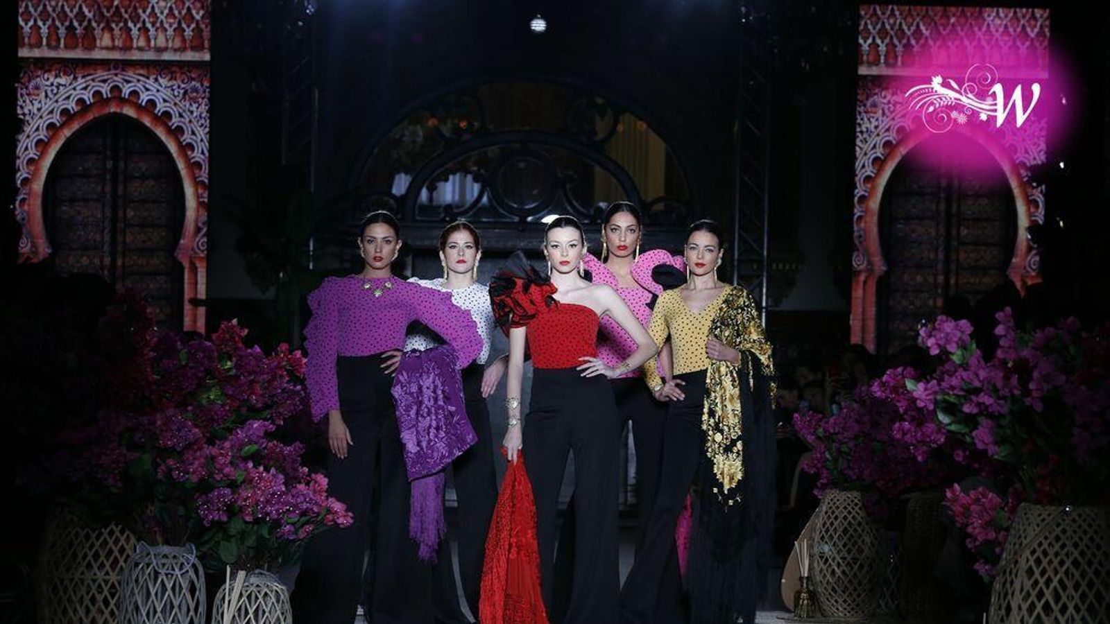 Diseños de Johanna Calderón vistos en We Love Flamenco 2020.