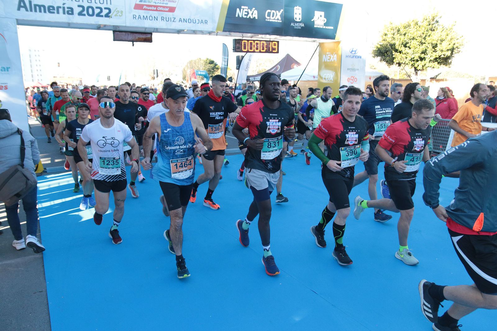 Las imágenes del Medio Maratón de Almería 2022-23