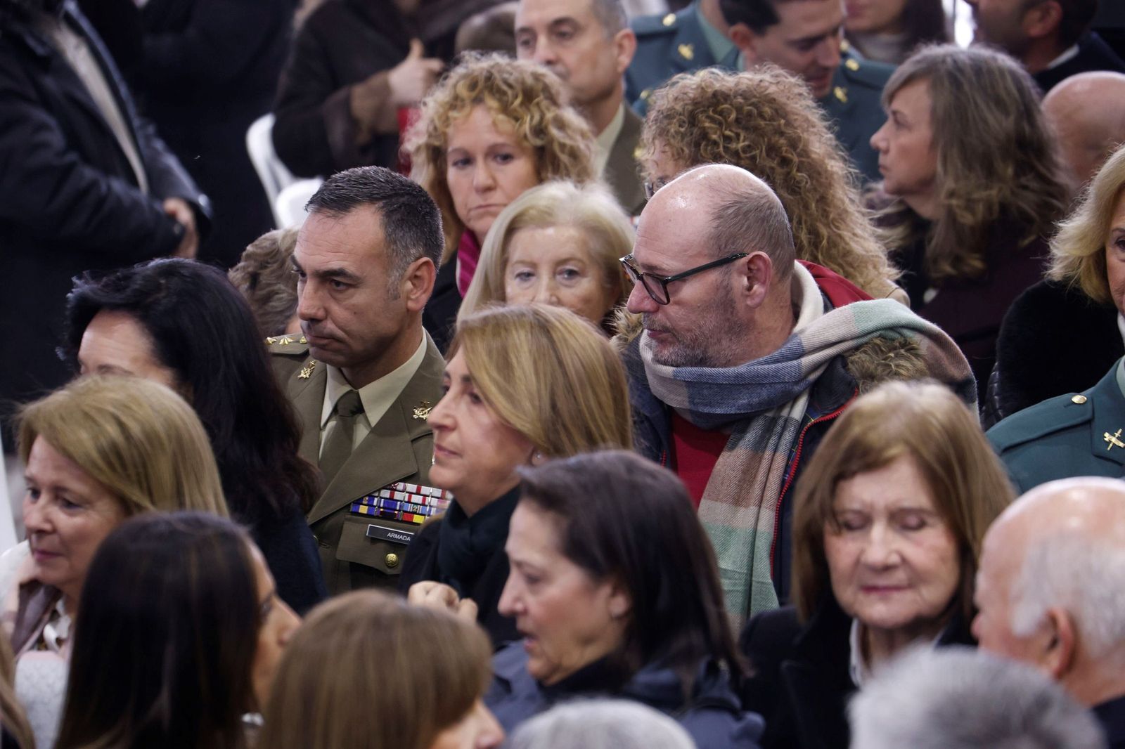Las imágenes de la misa funeral en Adamuz por las víctimas del accidente de tren