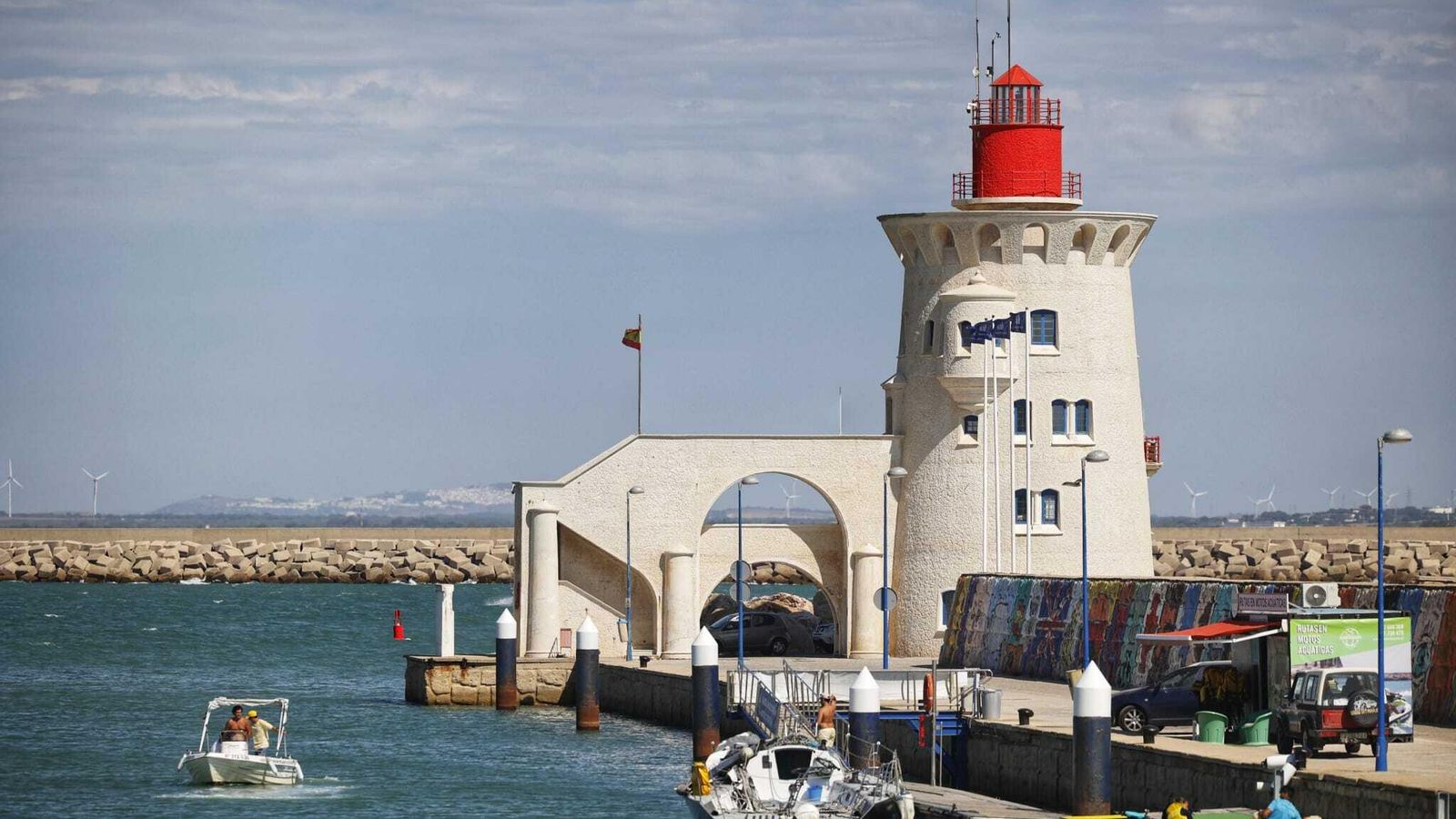 La bocana de entrada ha sido dragada en su totalidad.