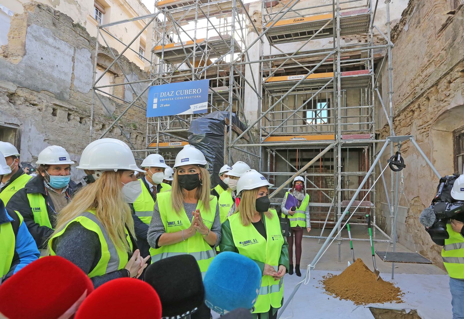 Primera piedra del futuro museo del Flamenco en Jerez