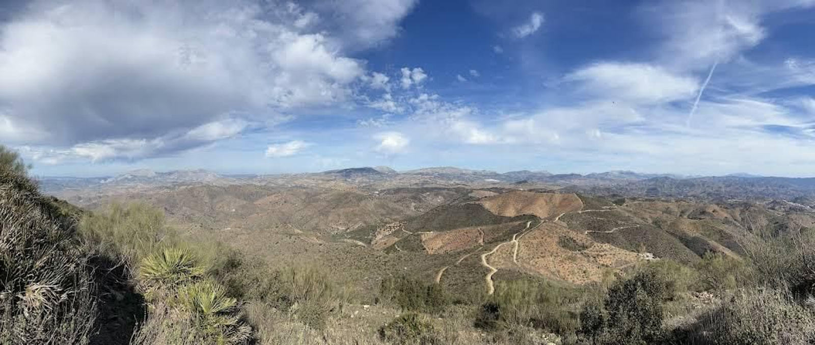 Una panorámica desde el cerro.