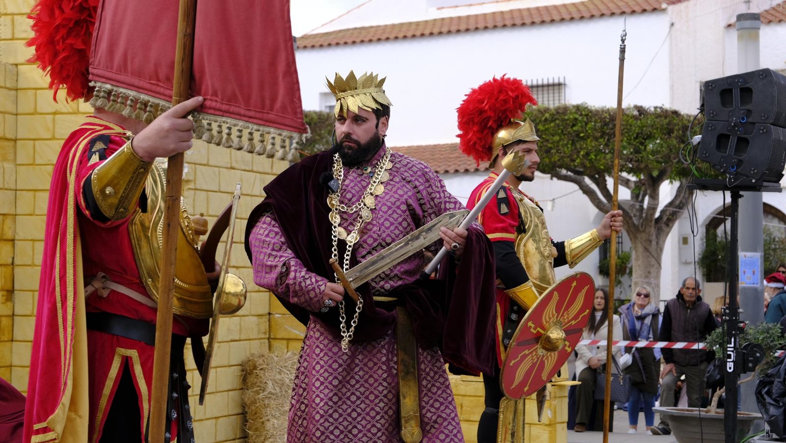 El Auto de los Reyes Magos de Los Gallardos, en imágenes