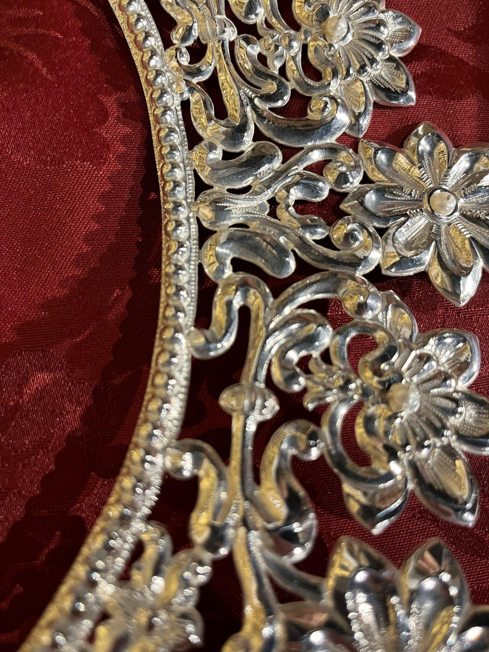 Detalle del rostrillo