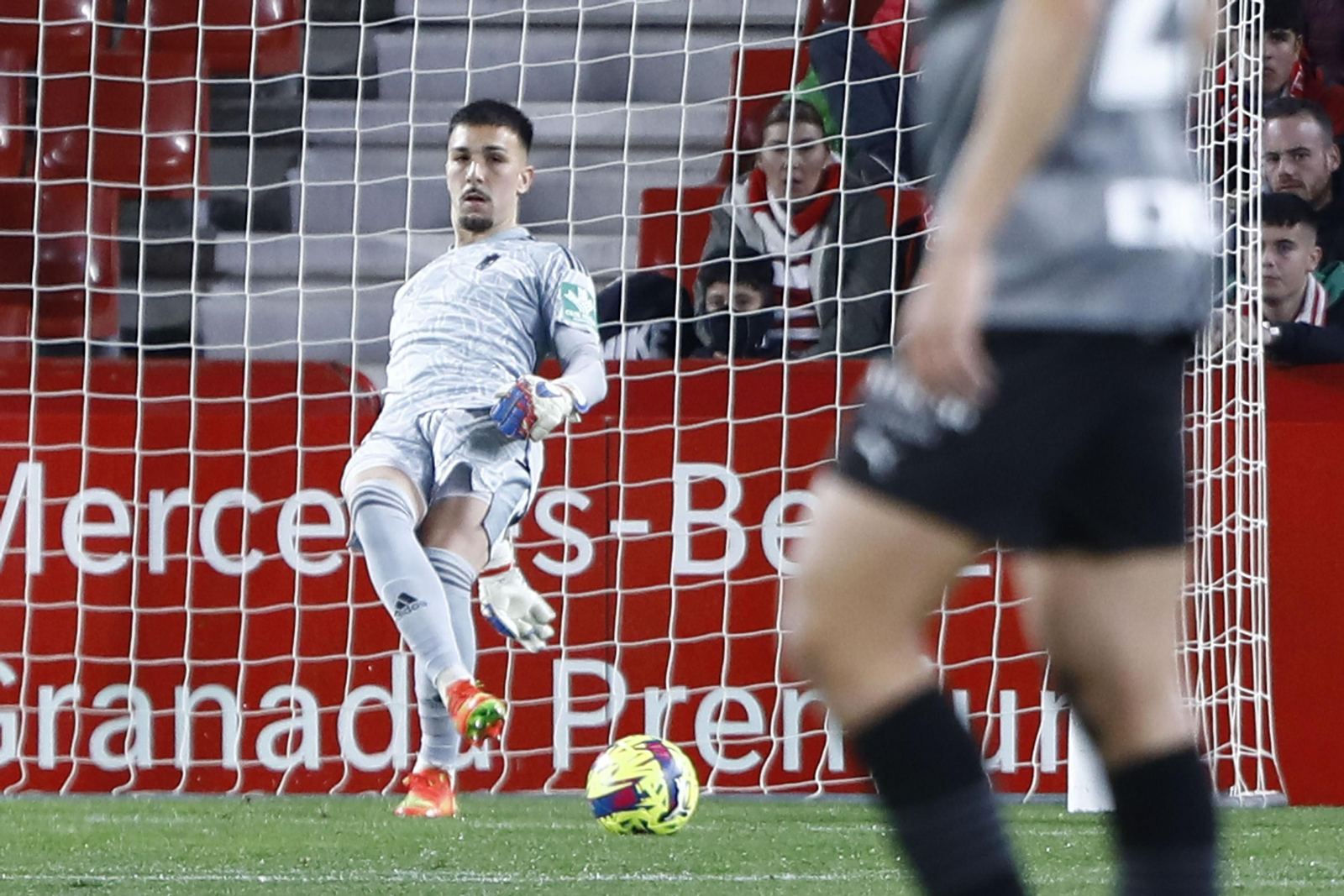 Adri López encajó un gol pero no tuvo excesivo trabajo.