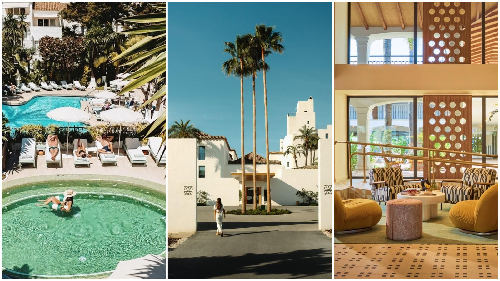 Algunos de los hoteles nominados para estos premios.