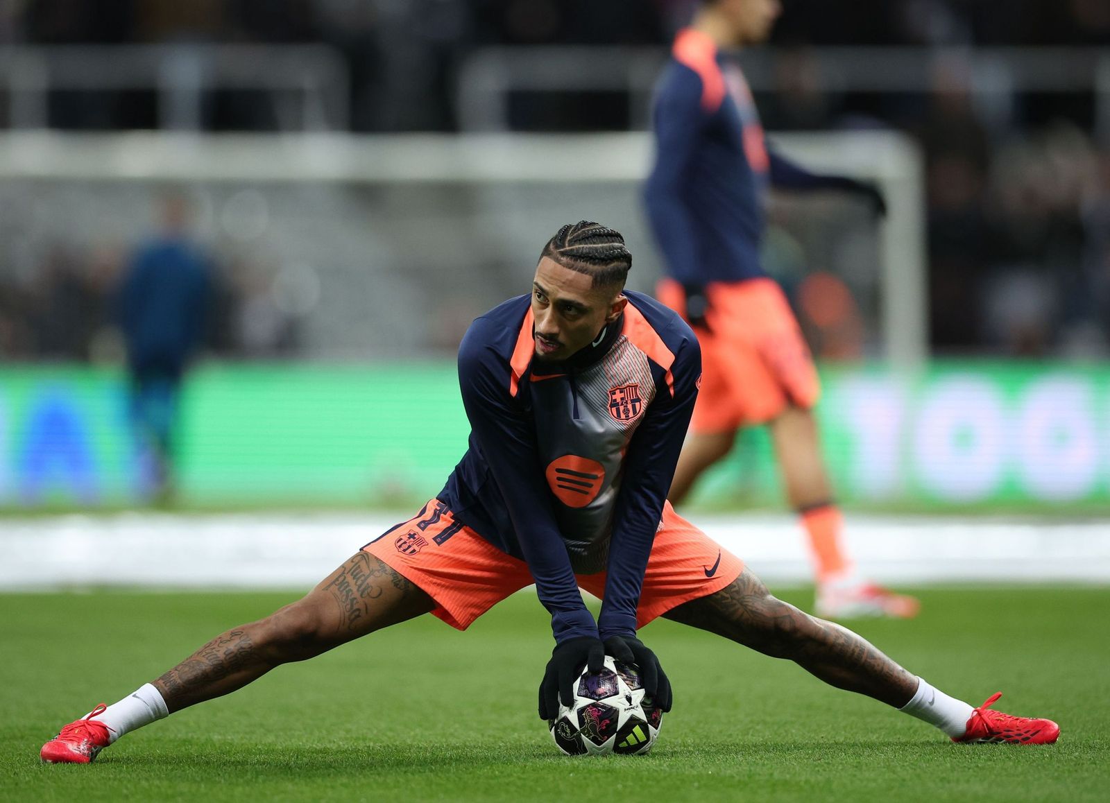 Las fotos del Newcastle-Barcelona