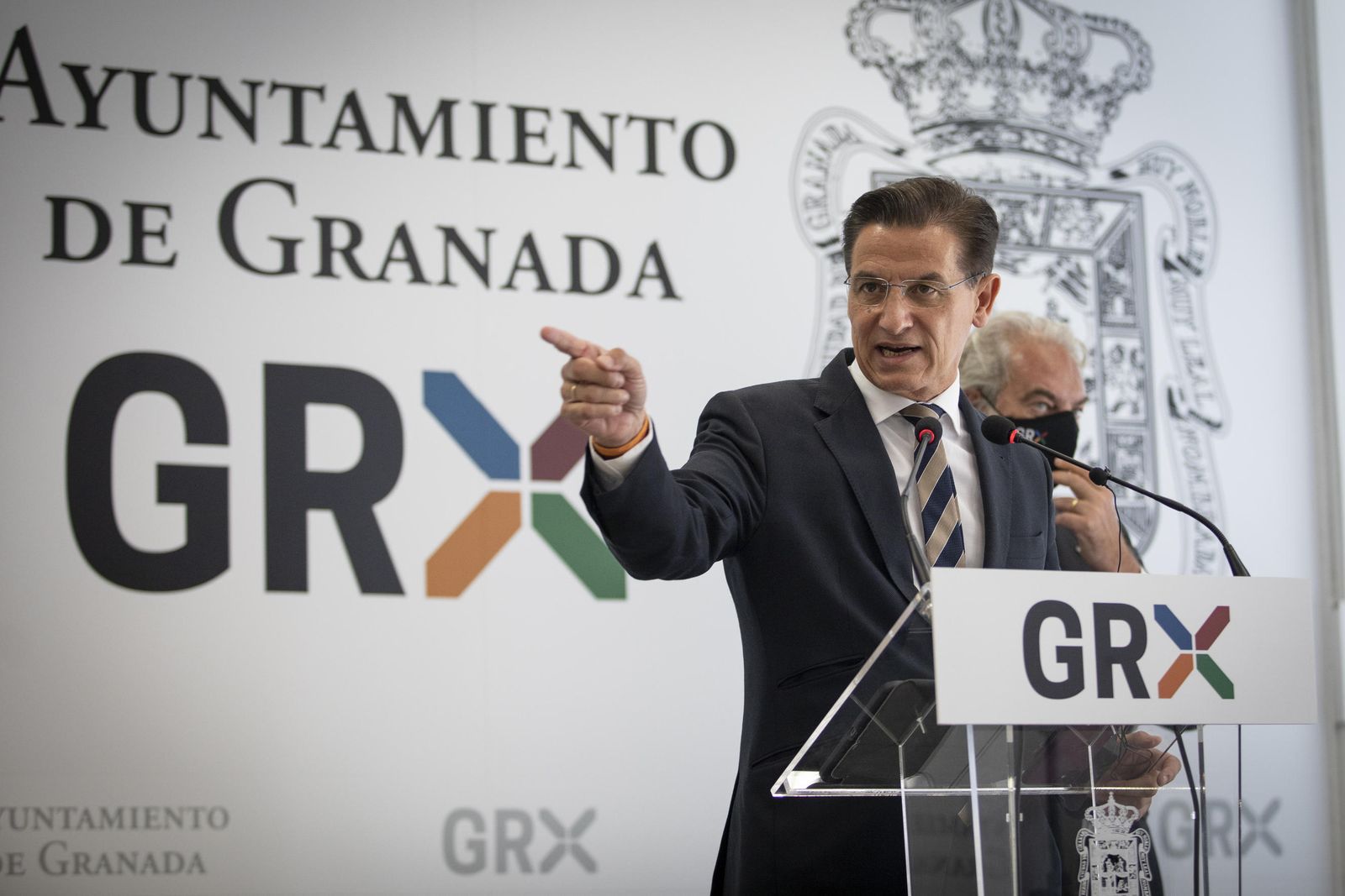 Luis Salvador, alcalde de Granada.