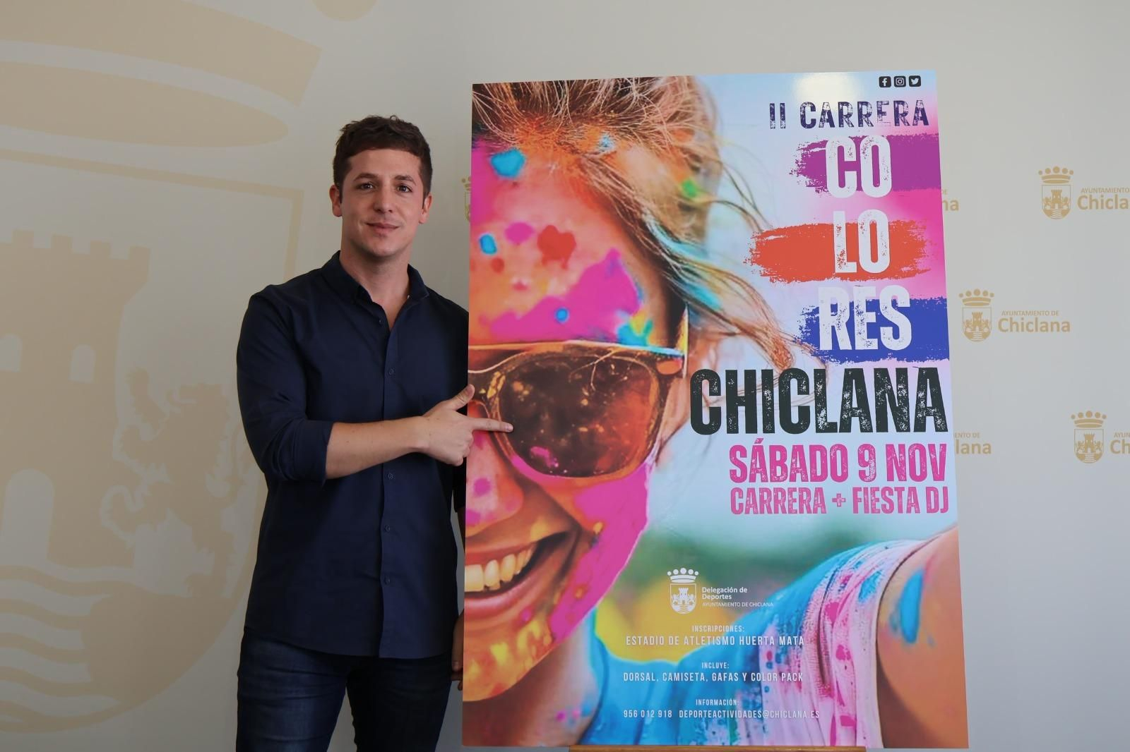 Un momento de la presentación de esta divertida prueba.